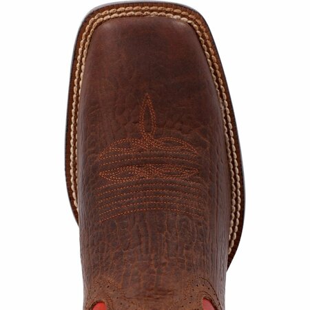 Durango Saddlebrook Acorn Crimson Western Boot, ACORN/CRIMSON, W, Size 7.5 DDB0447